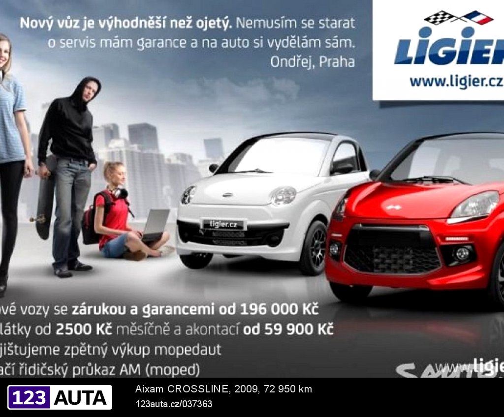 Aixam CROSSLINE, 2009 - pohled č. 5