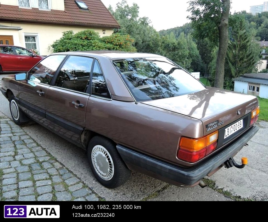 Audi 100, 1982 - pohled č. 3