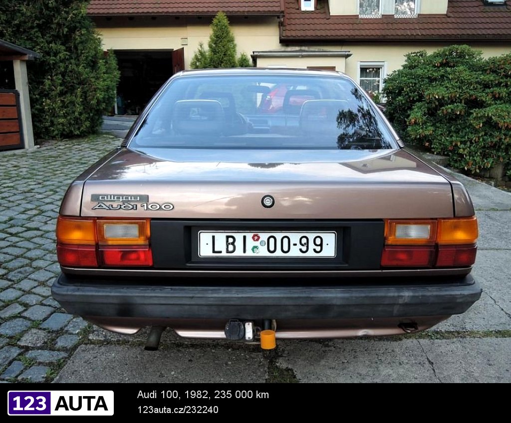 Audi 100, 1982 - pohled č. 4