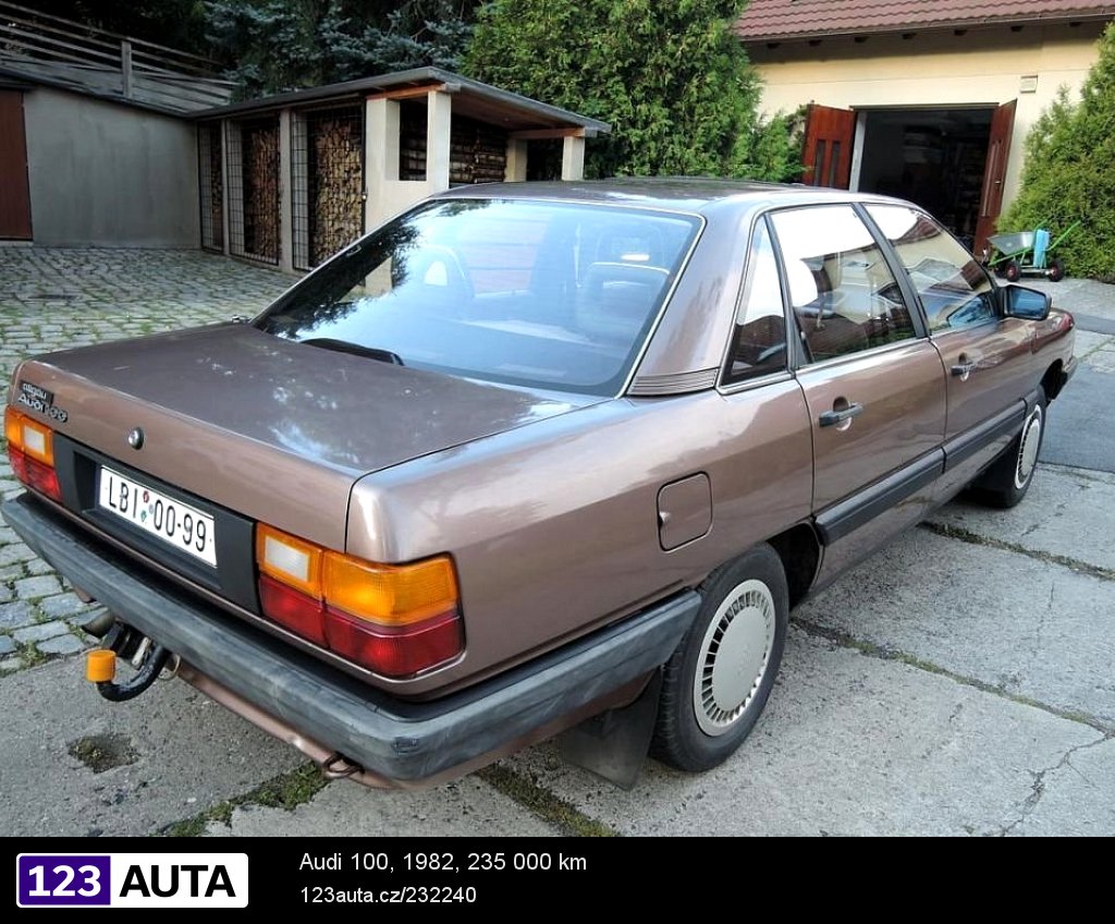 Audi 100, 1982 - pohled č. 5