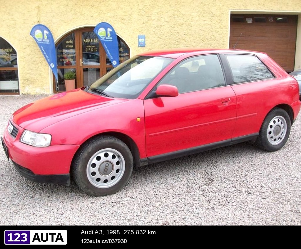 Audi A3, 1998 - celkový pohled