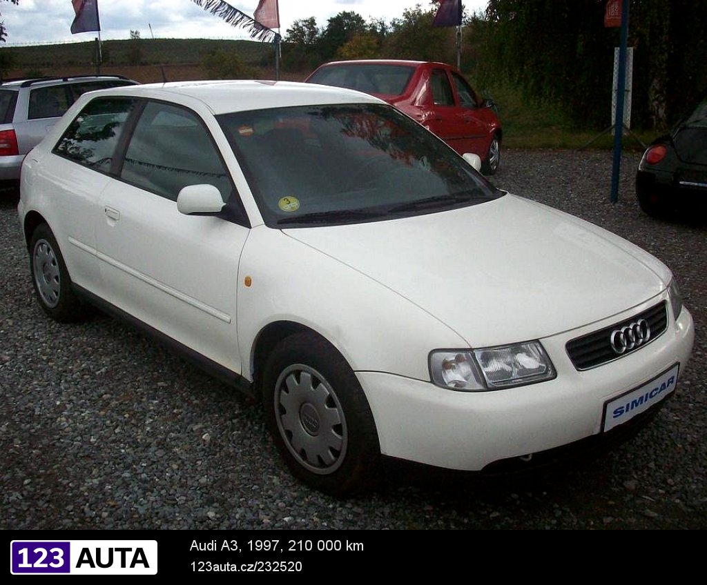 Audi A3, 1997 - celkový pohled