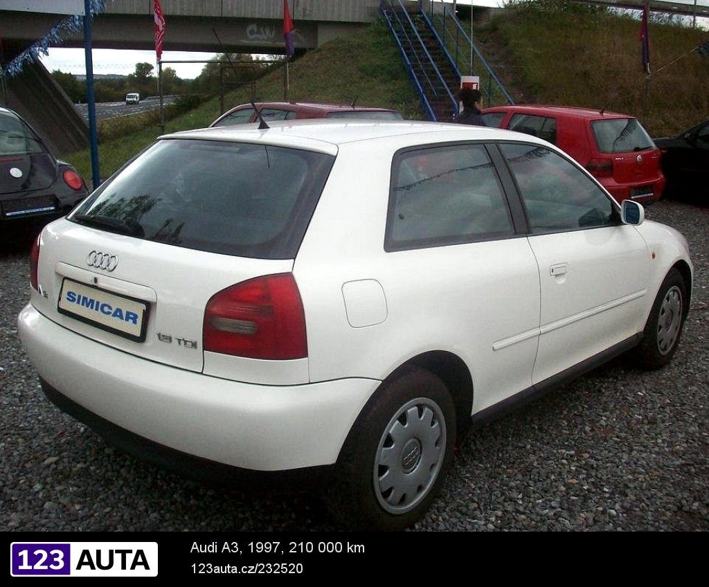 Audi A3, 1997 - pohled č. 5