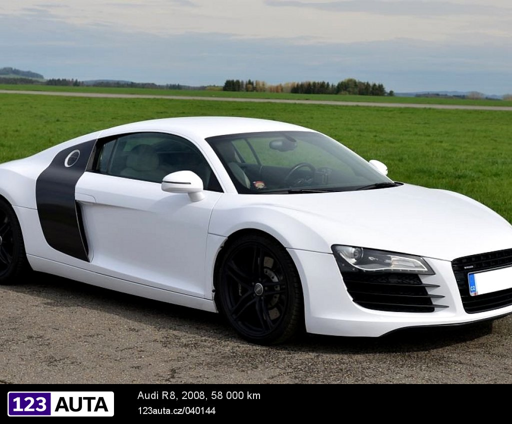 Audi R8, 2008 - celkový pohled