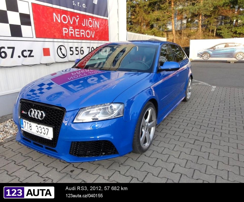 Audi RS3, 2012 - celkový pohled