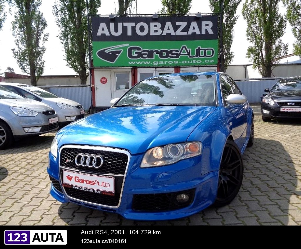 Audi RS4, 2001 - celkový pohled