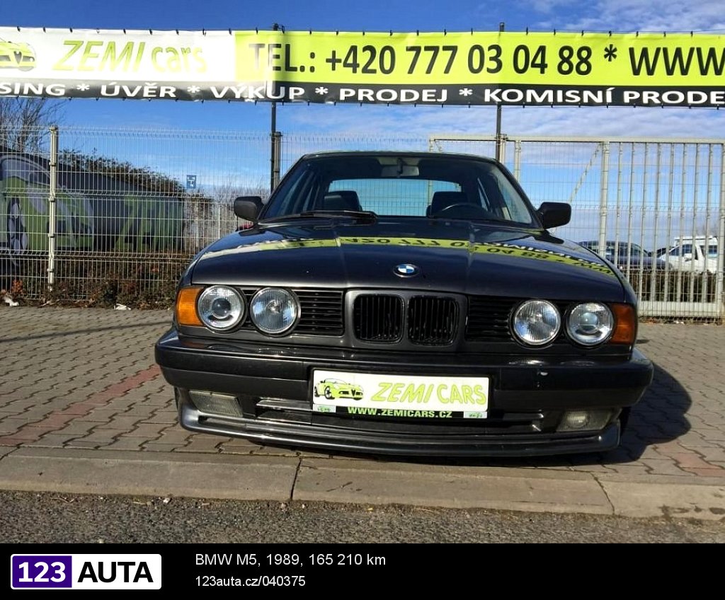 BMW M5, 1989 - pohled č. 2