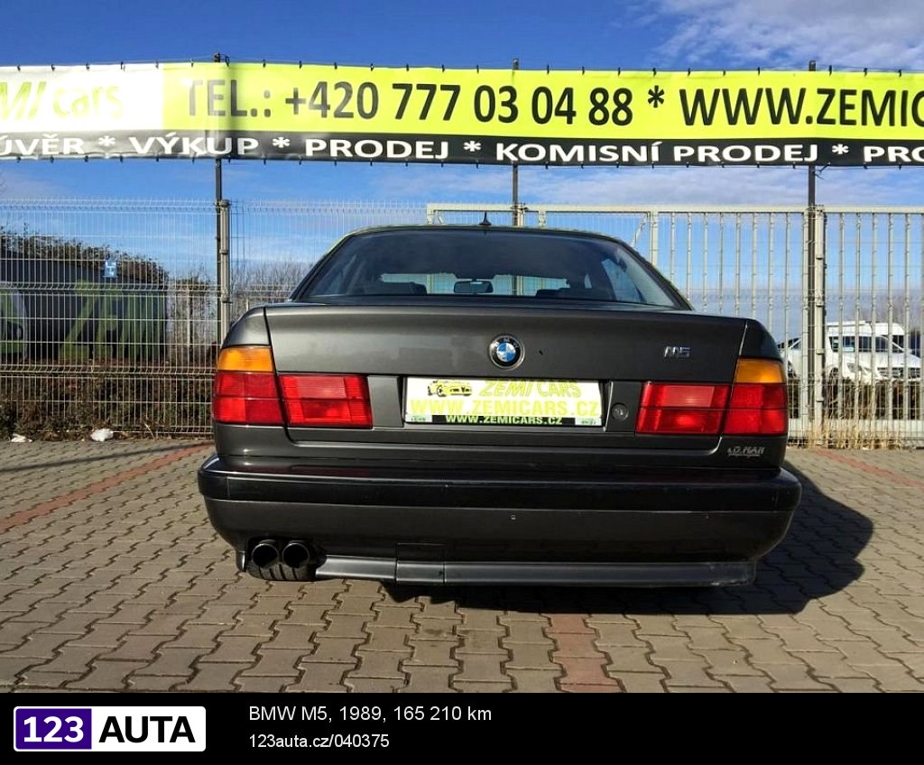 BMW M5, 1989 - pohled č. 6