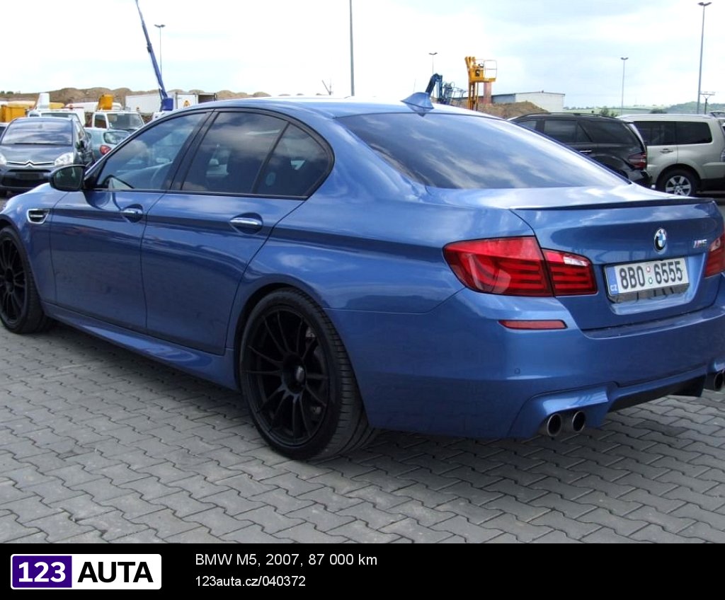 BMW M5, 2007 - pohled č. 4