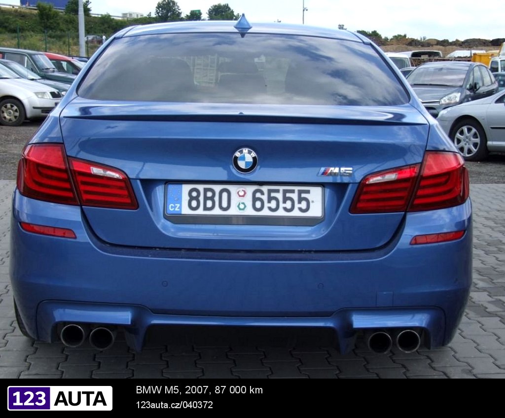 BMW M5, 2007 - pohled č. 5