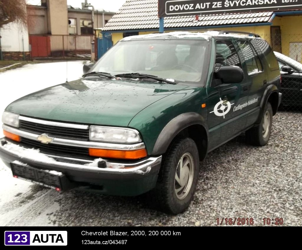 Chevrolet Blazer, 2000 - pohled č. 4
