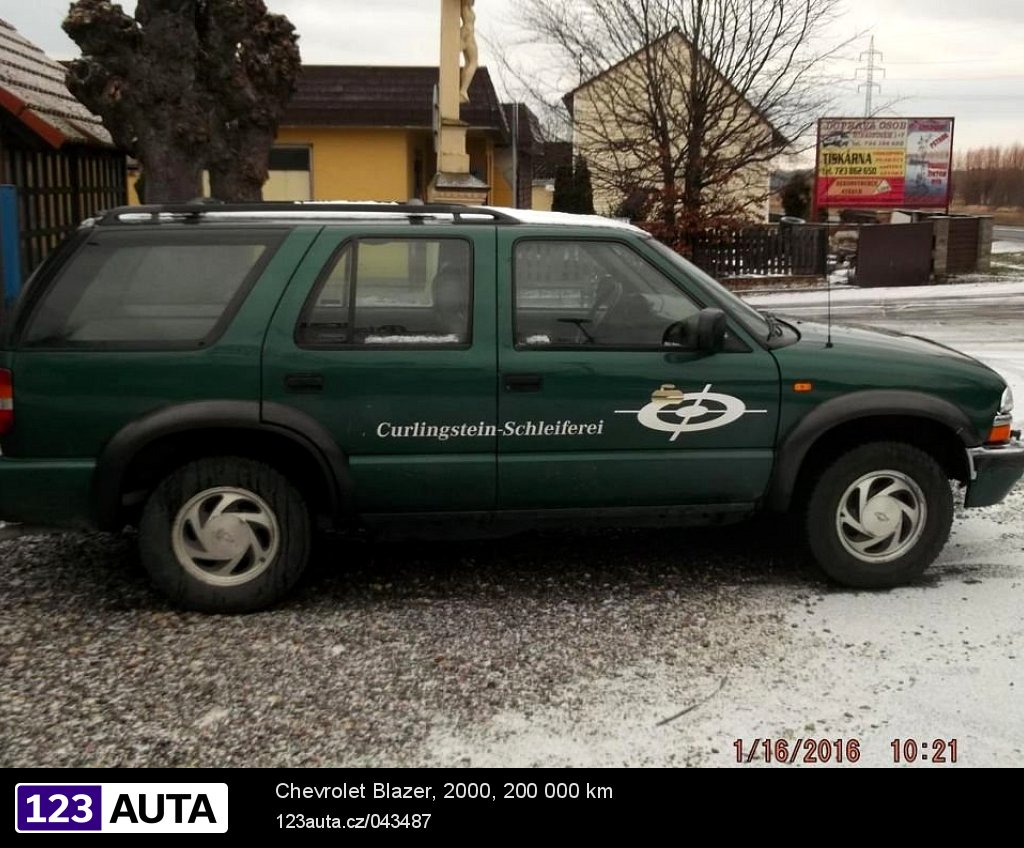 Chevrolet Blazer, 2000 - pohled č. 5