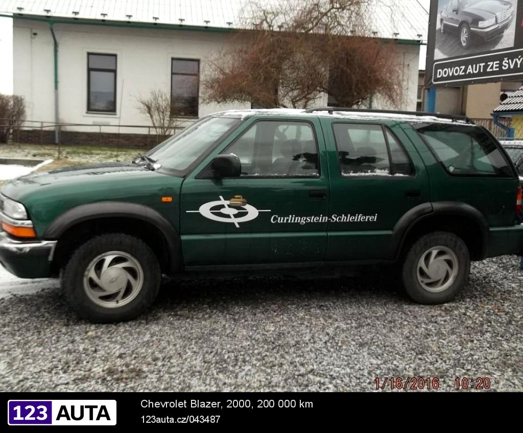 Chevrolet Blazer, 2000 - pohled č. 6