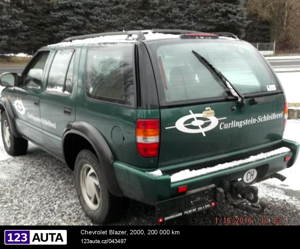 Chevrolet Blazer, 2000 - pohled č. 7