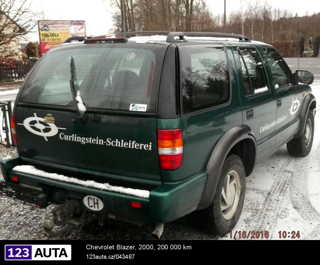 Chevrolet Blazer, 2000 - pohled č. 8