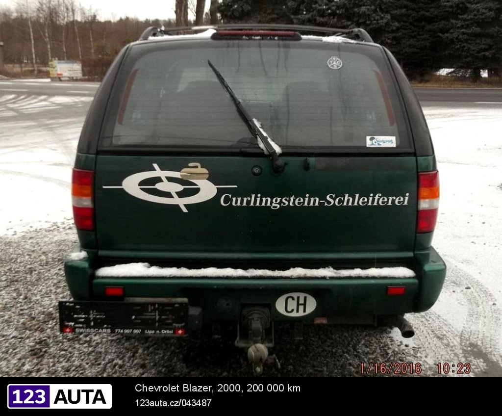 Chevrolet Blazer, 2000 - pohled č. 9