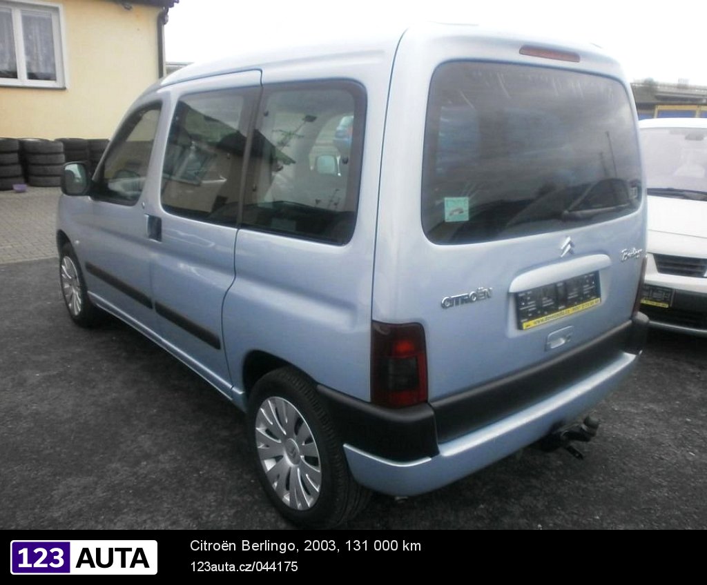 Citroën Berlingo, 2003 - pohled č. 4