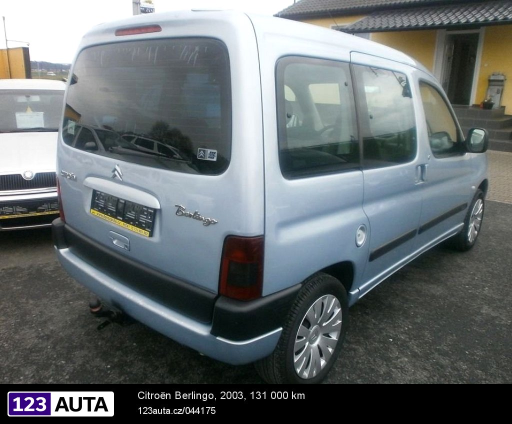 Citroën Berlingo, 2003 - pohled č. 6