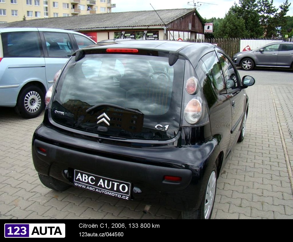Citroën C1, 2006 - pohled č. 6