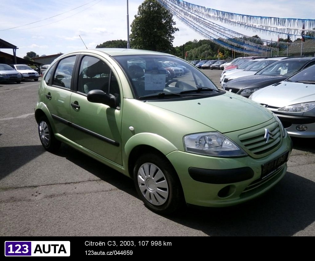 Citroën C3, 2003 - celkový pohled