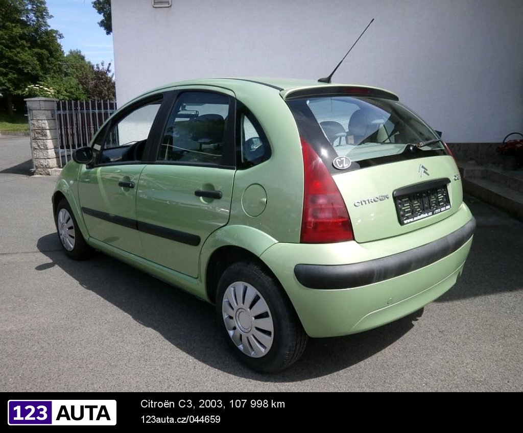 Citroën C3, 2003 - pohled č. 3