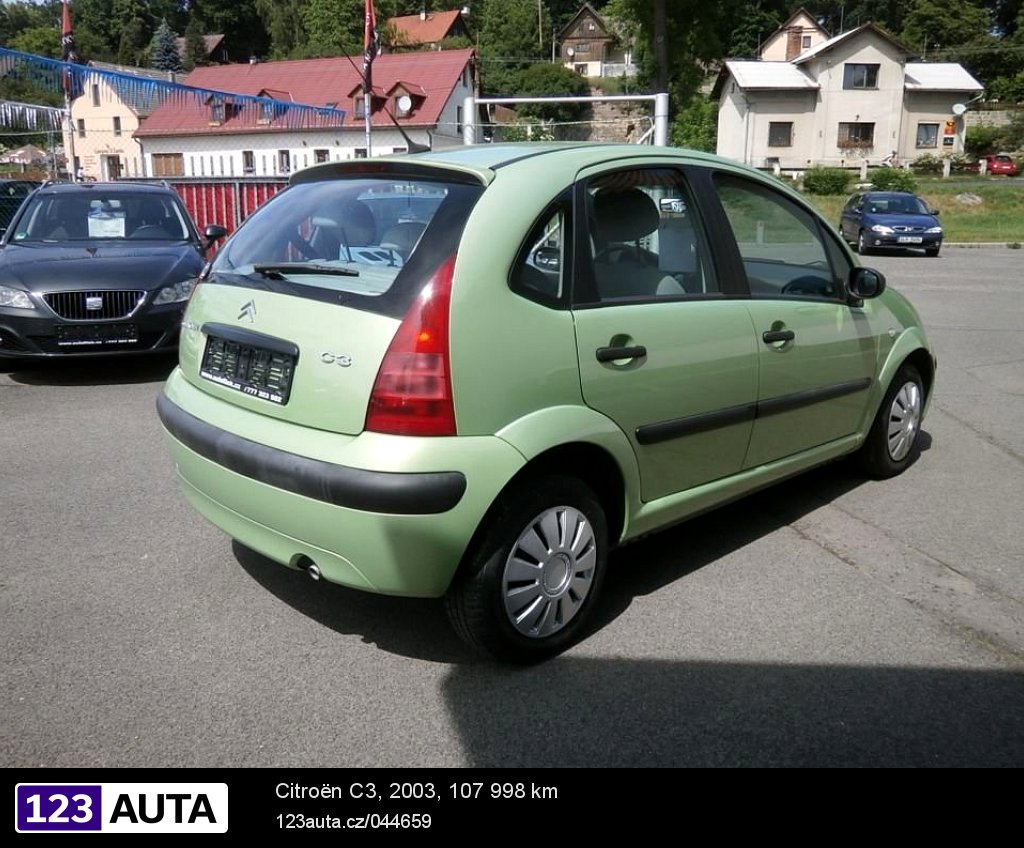 Citroën C3, 2003 - pohled č. 4