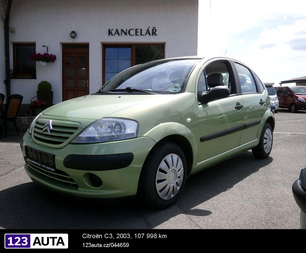 Citroën C3, 2003 - pohled č. 5