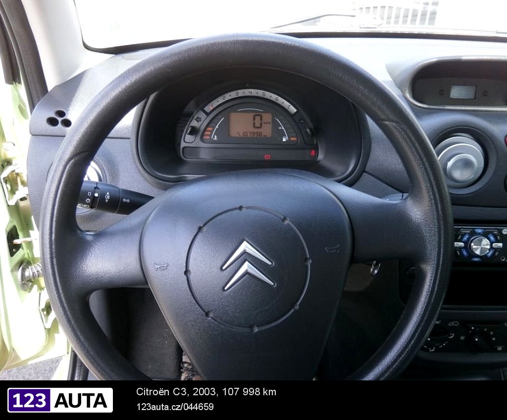 Citroën C3, 2003 - pohled č. 9