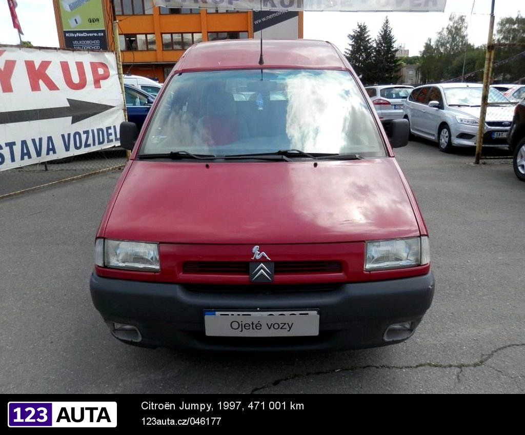 Citroën Jumpy, 1997 - celkový pohled