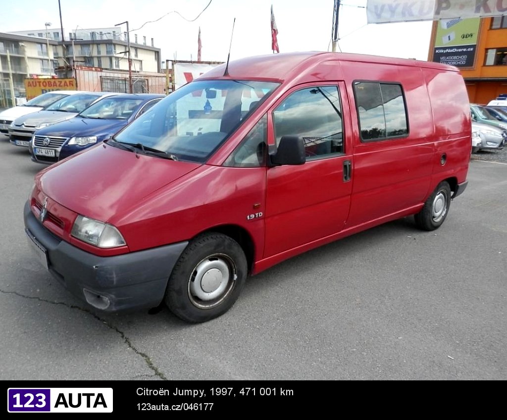 Citroën Jumpy, 1997 - pohled č. 2