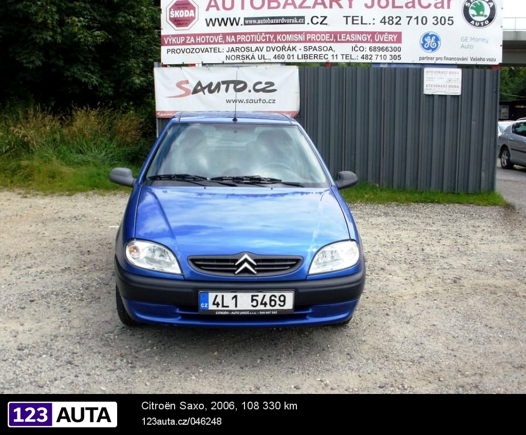 Citroën Saxo, 2006 - celkový pohled