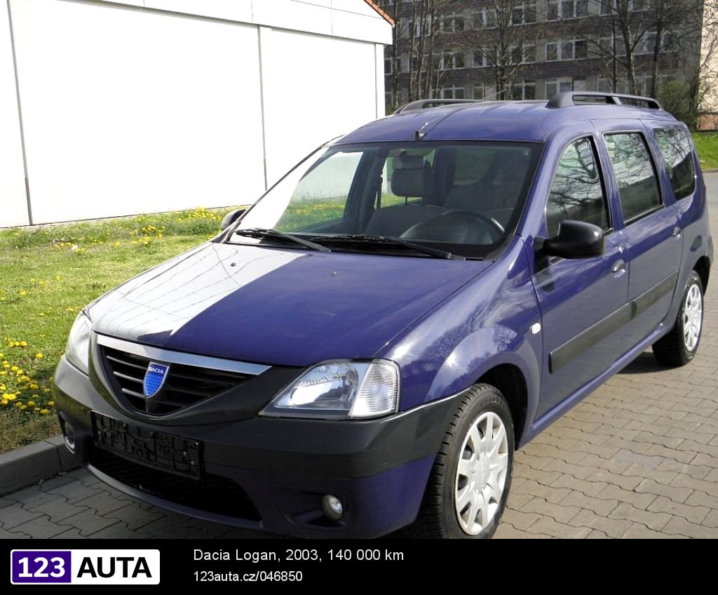 Dacia Logan, 2003 - celkový pohled