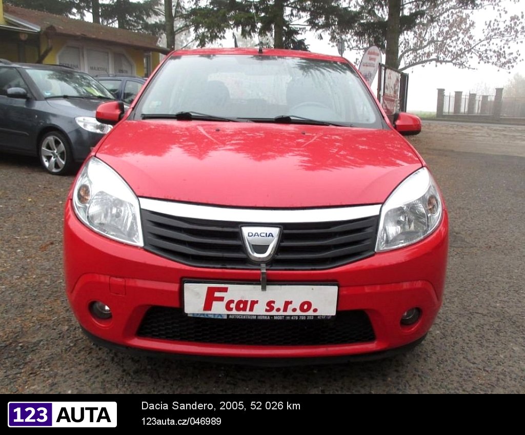 Dacia Sandero, 2005 - pohled č. 1