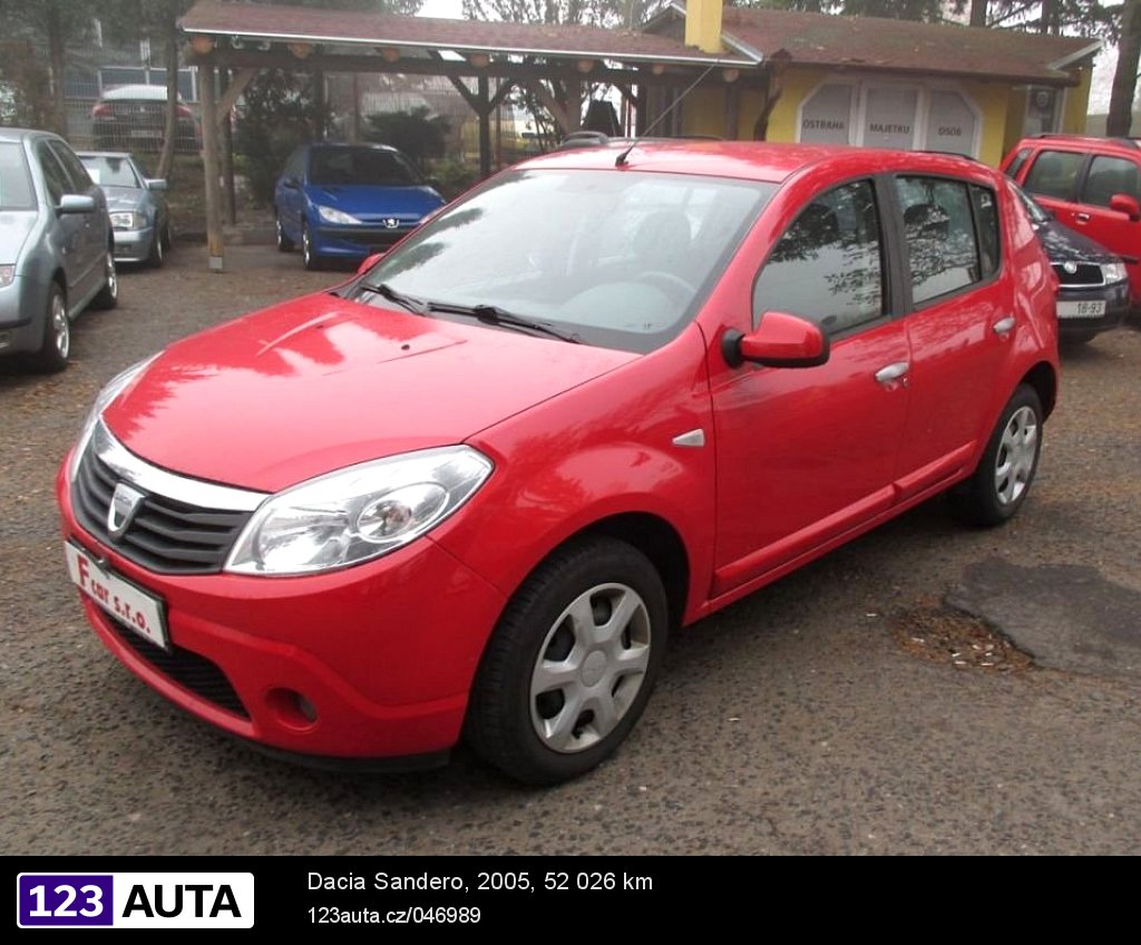Dacia Sandero, 2005 - pohled č. 2
