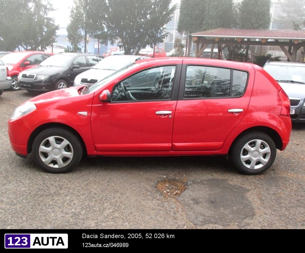 Dacia Sandero, 2005 - pohled č. 4