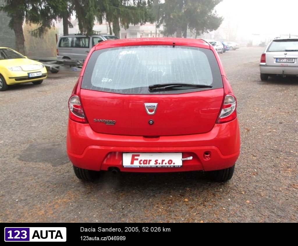 Dacia Sandero, 2005 - pohled č. 6