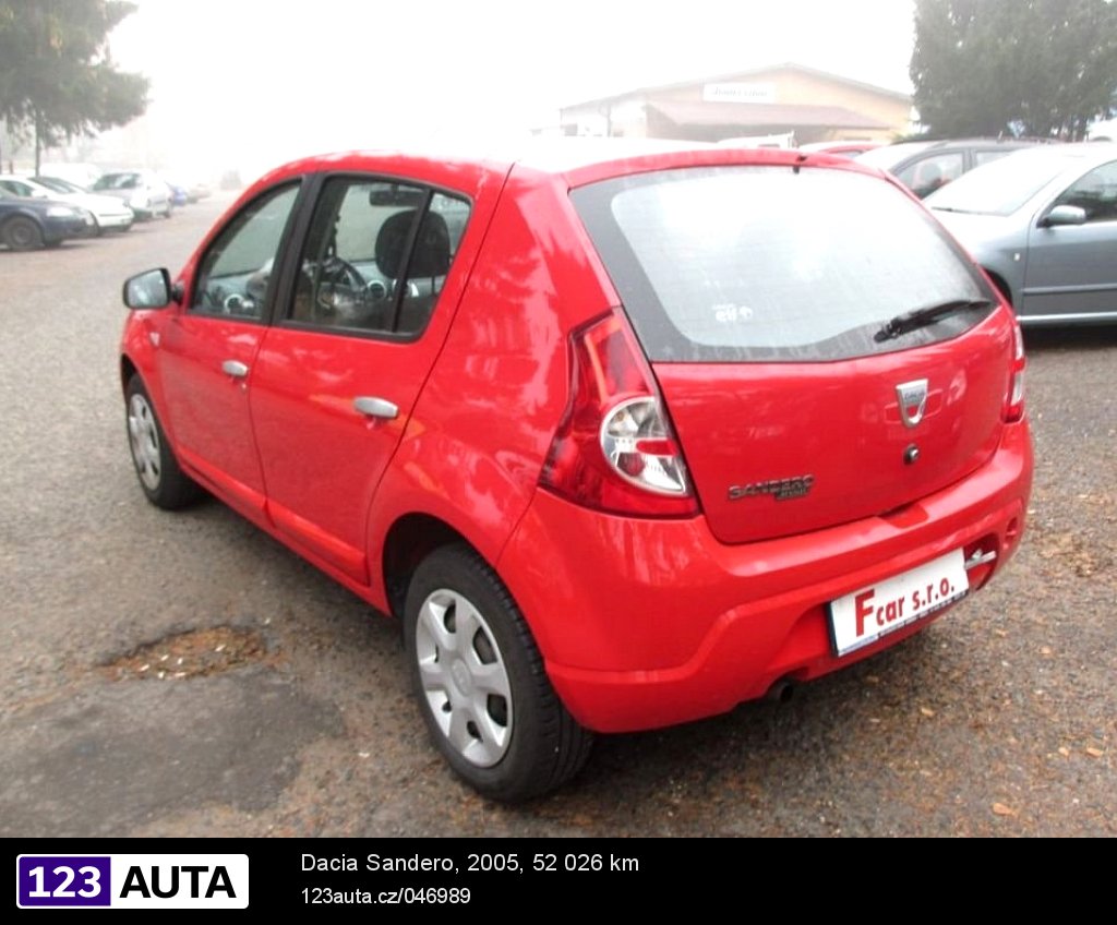 Dacia Sandero, 2005 - pohled č. 7