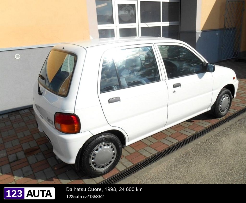 Daihatsu Cuore, 1998 - pohled č. 6