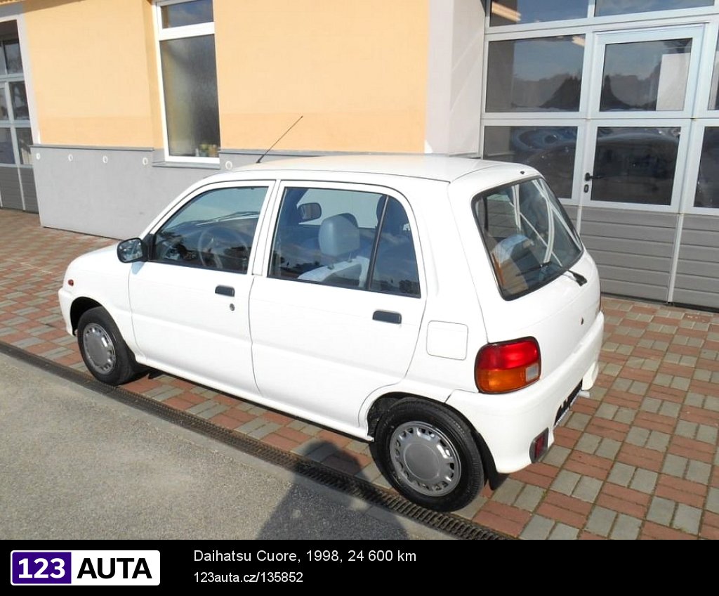 Daihatsu Cuore, 1998 - pohled č. 8