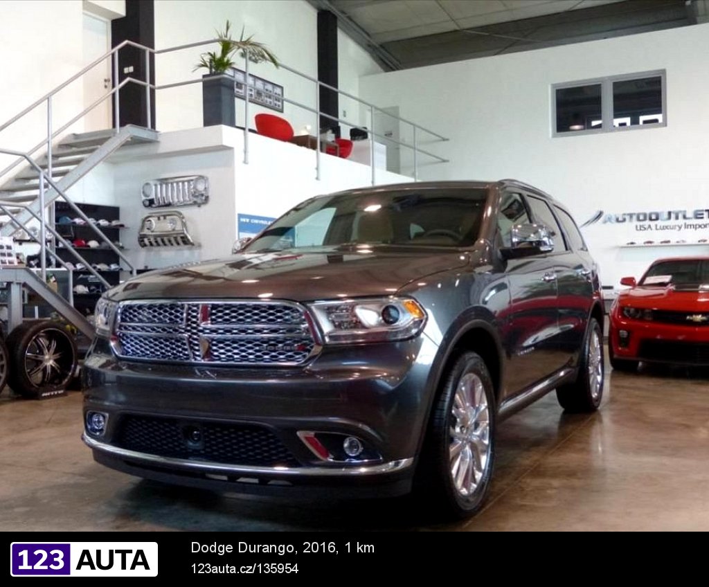 Dodge Durango, 2016 - celkový pohled