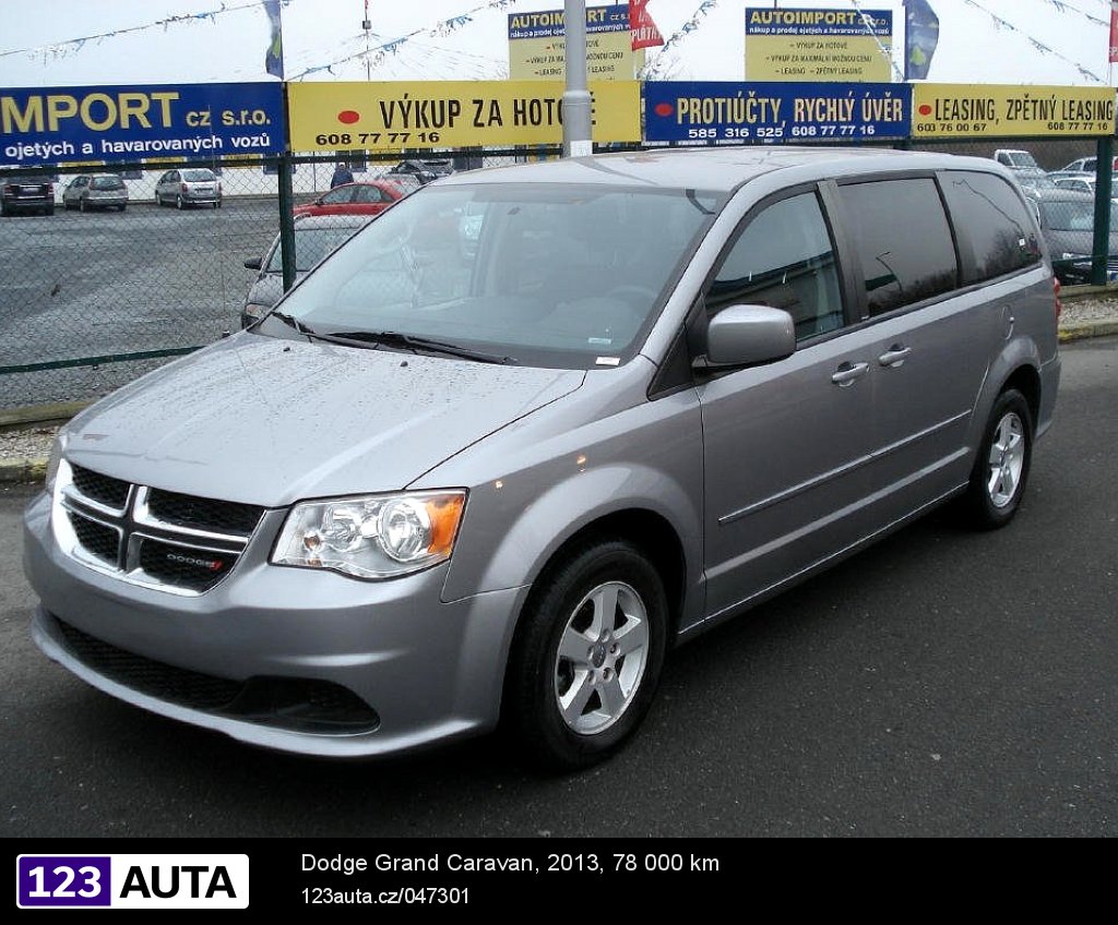 Dodge Grand Caravan, 2013 - celkový pohled