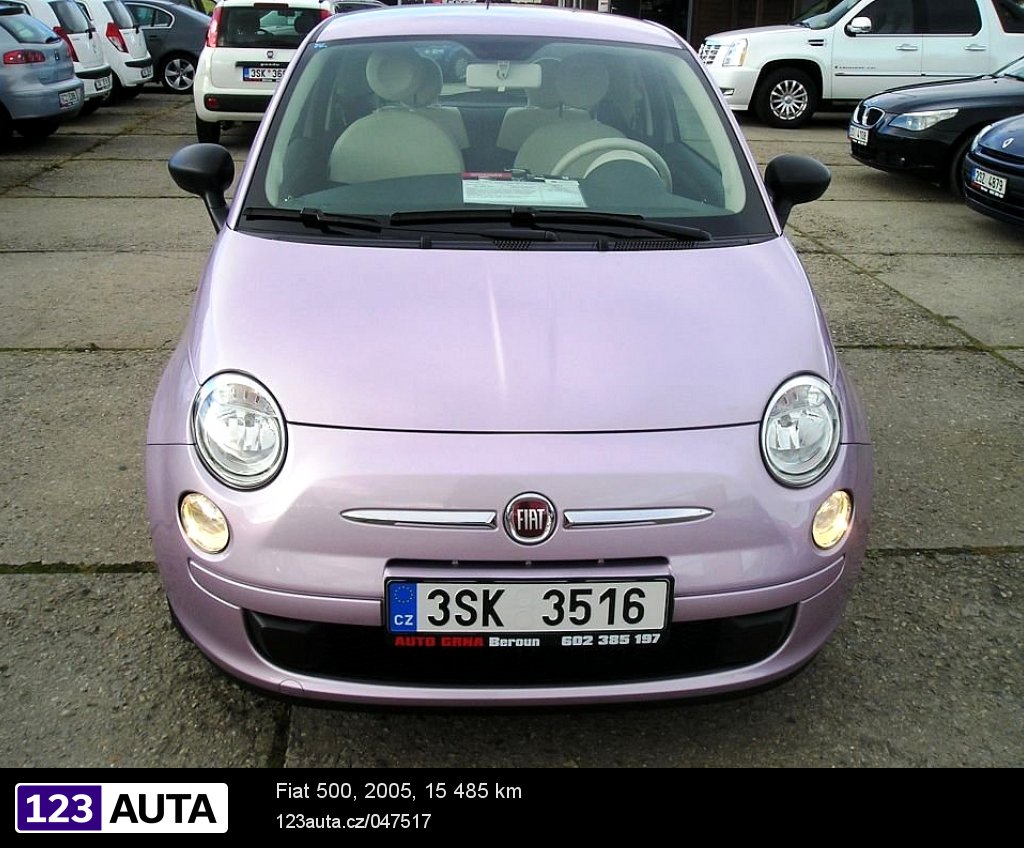 Fiat 500, 2005 - celkový pohled