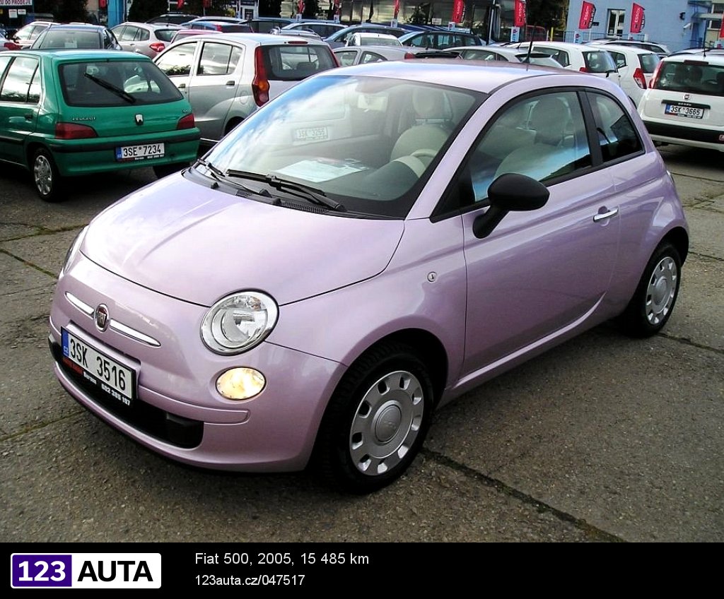 Fiat 500, 2005 - pohled č. 2