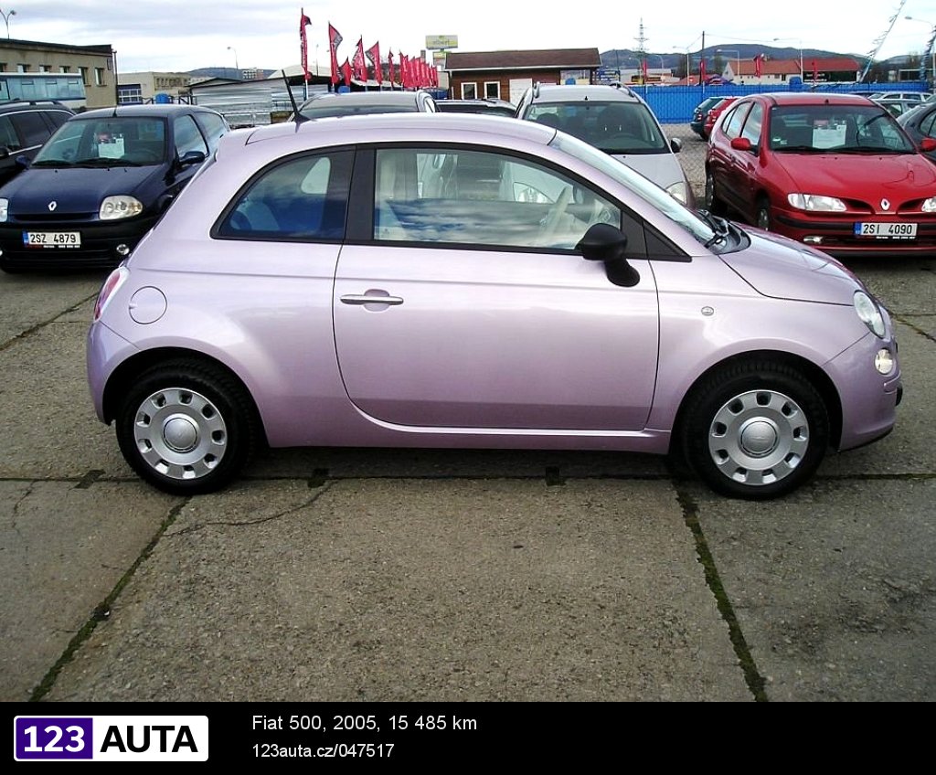 Fiat 500, 2005 - pohled č. 4