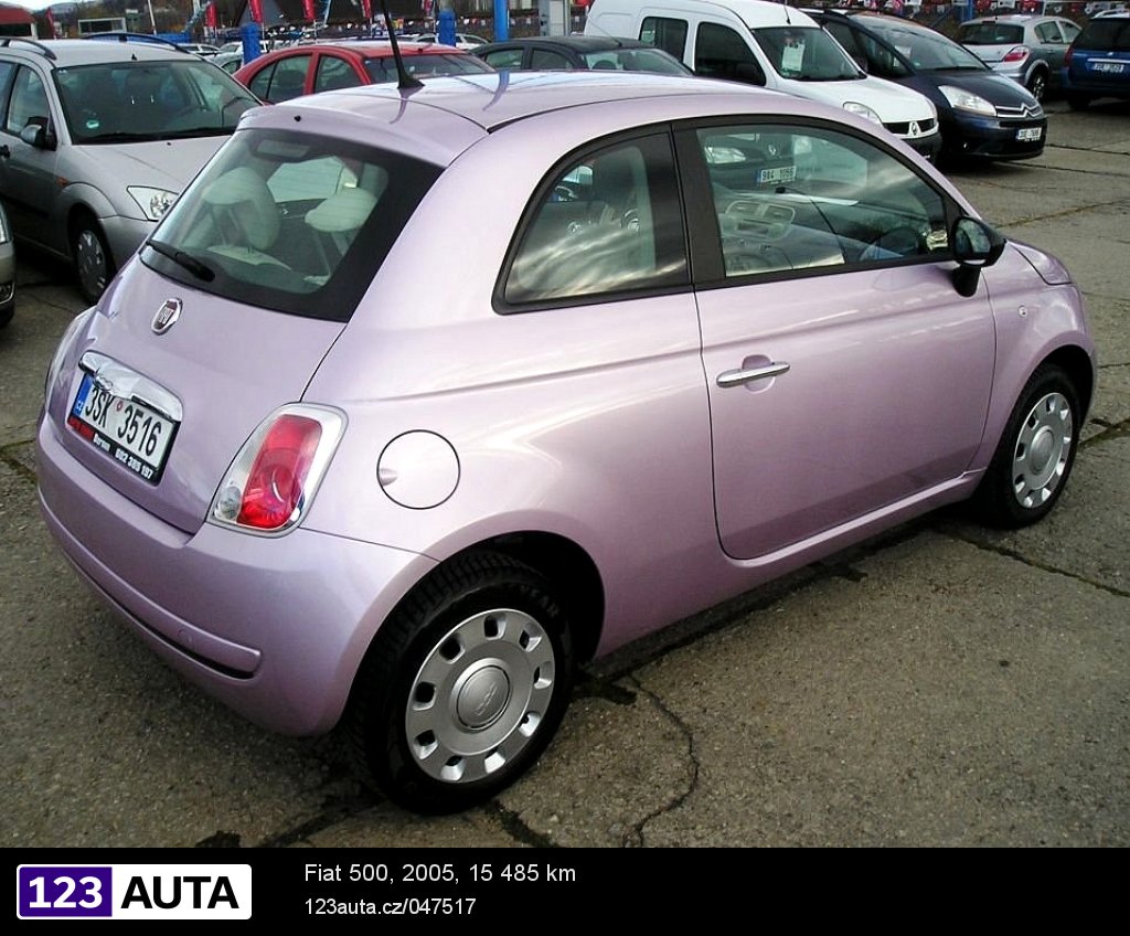 Fiat 500, 2005 - pohled č. 5