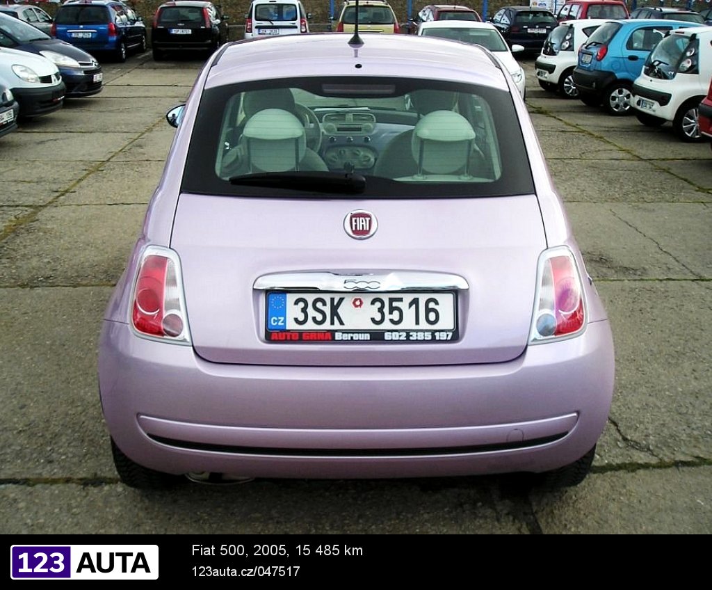 Fiat 500, 2005 - pohled č. 6