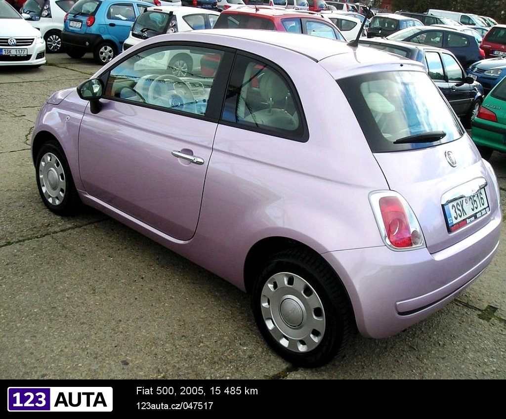 Fiat 500, 2005 - pohled č. 7
