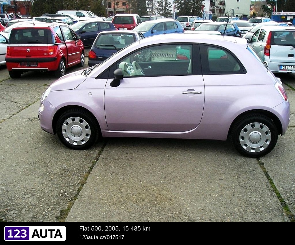 Fiat 500, 2005 - pohled č. 8