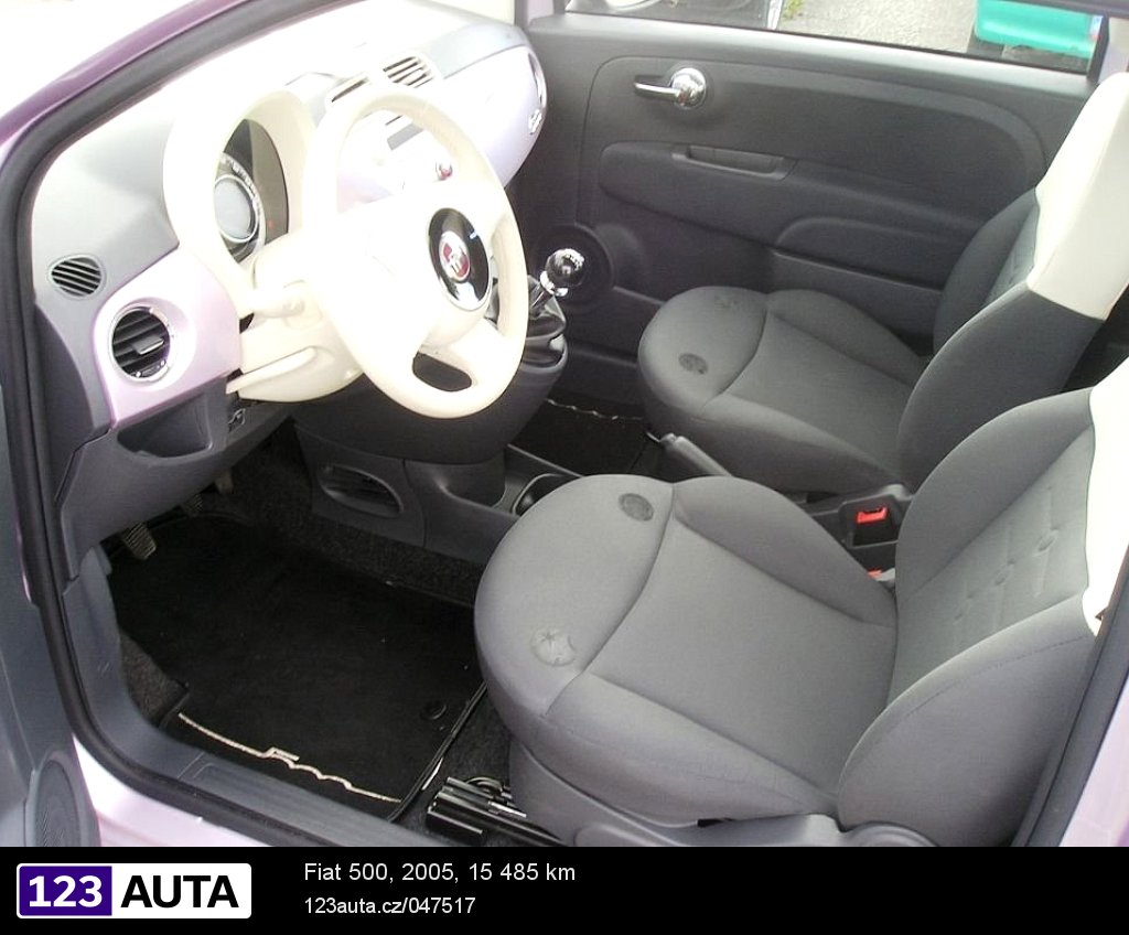 Fiat 500, 2005 - pohled č. 9