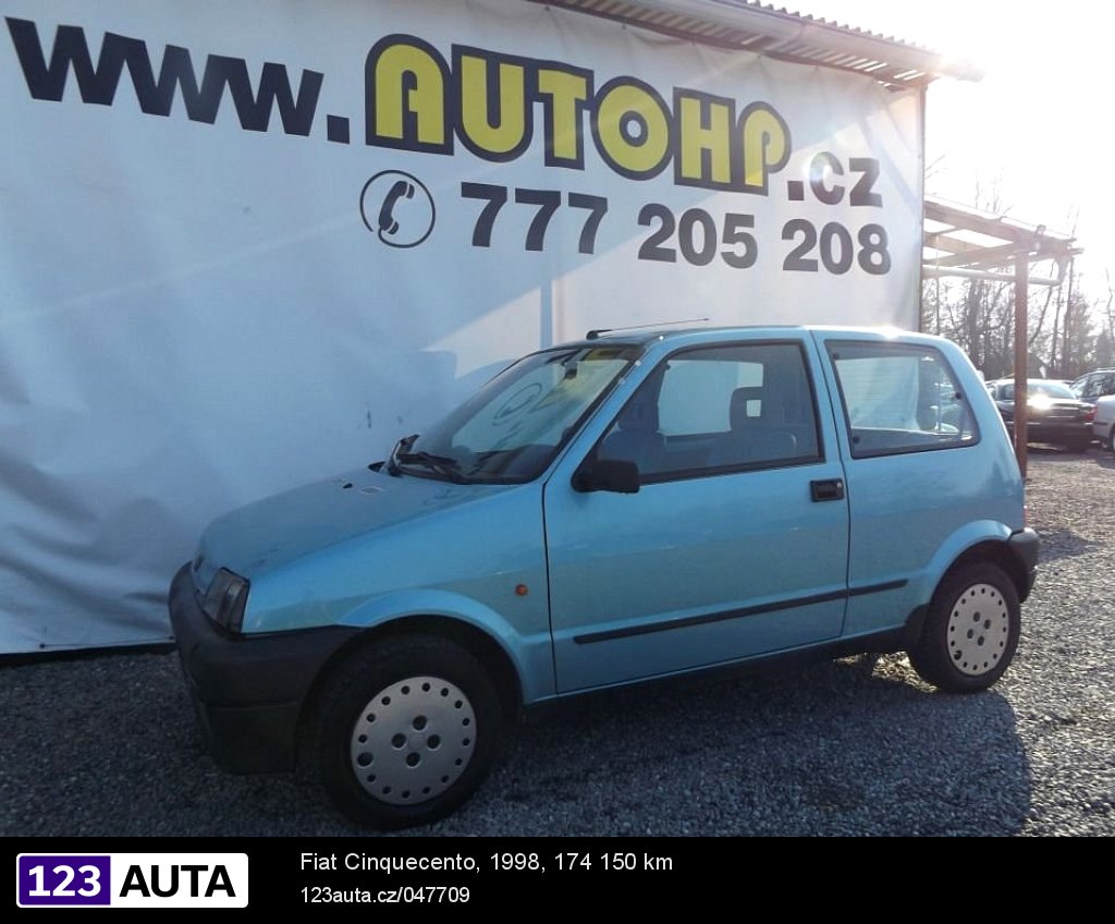 Fiat Cinquecento, 1998 - celkový pohled